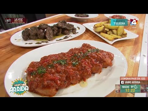 Vamo Arriba - Chorizos a la pomarola y Riñones a la provenzal