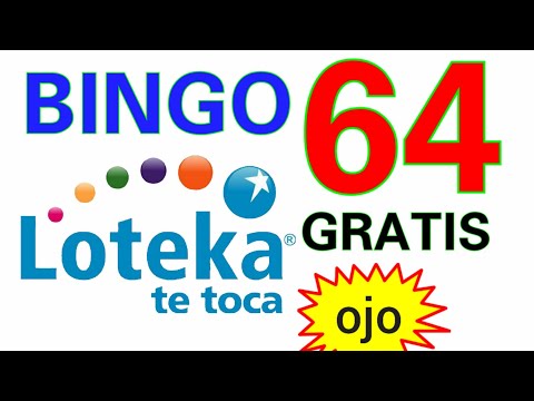 que BINGO HOY..! (( 64 )) Loteria LOTEKA HOY/un SÓLO NÚMERO FUERTE/ PALÉ Y TRIPLETAS/ SORTEOS de HOY