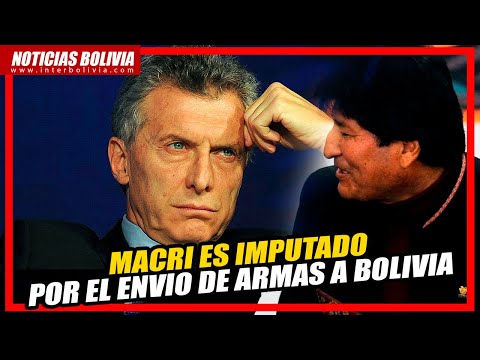 ? Mauricio Macri es imputado por contrabando agravado por el envío de armas a Bolivia ?