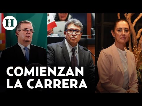 Ebrard pide “coperacha” para la campaña; Sheinbaum se va de la CDMX y Monreal deja el Senado