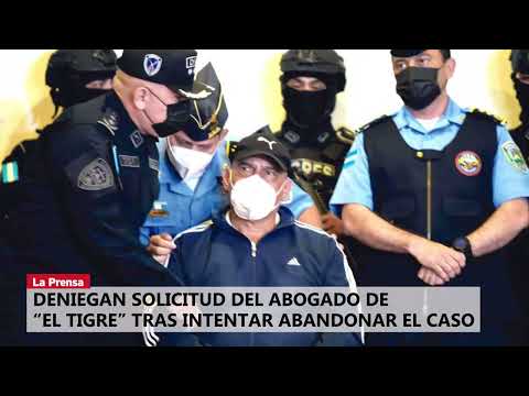 Video: Deniegan solicitud del abogado de “El Tigre” tras intentar abandonar el caso