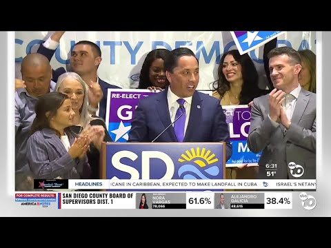 Gloria leads Turner in San Diego mayoral race