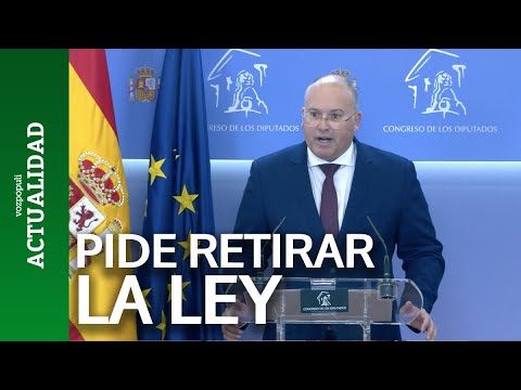 Tellado pide frenar la tramitación del proyecto de ley que rebaja las condenas