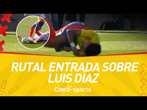 BRUTAL entrada sobre Luis Di?az enciende la bronca en el Colombia vs Bolivia