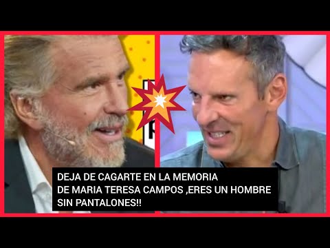 ? JOAQUÍN PRAT ESTALLA EN DIRECTO CONTRA EDMUNDO ARROCET PARA DEFENDER LA MEMORIA DE MARIA TERESA