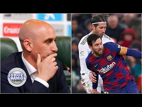 LA LIGA Lo que va a pasar con el Real Madrid y Barcelona, según Luis Rubiales | SportsCenter