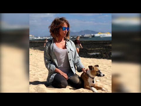 María Patiño vuelve a la gran pantalla tras unos días en Fuerteventura