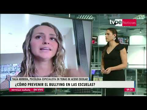 Noticias Mañana | Talía Herrera, psicóloga especialista en temas de bullying - 03/05/2022