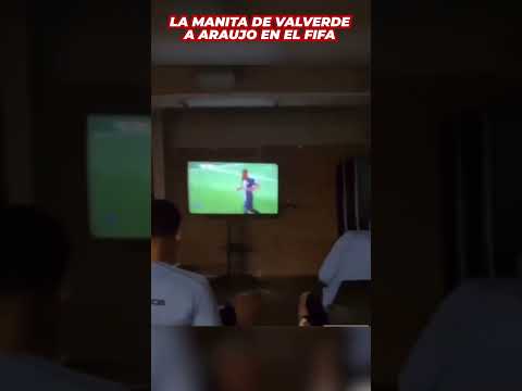 VALDERDE golea a ARAUJO en el FIFA y se HACE VIRAL por el JUGADOR que marca el último GOL