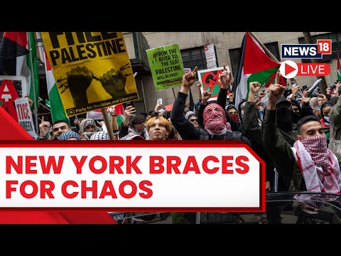 New York LIVE | New York Braces For Protests On Israel-Palestine Conflict LIVE | Israel News | N18L