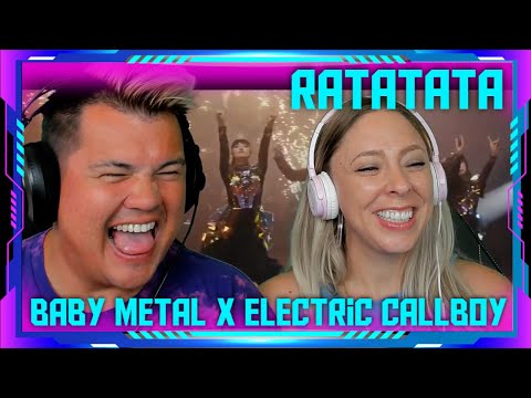 Americans Reaction to BABYMETAL x ?@ElectricCallboy? - RATATATA | THE WOLF HUNTERZ Jon and Dolly