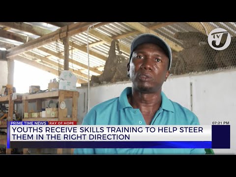 Youths Receive Skills Training to Help Steer them in the Right Direction | TVJ News
