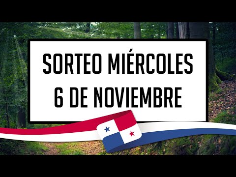 Resultados Lotería de Panamá Miércoles 6 de Noviembre de 2024 - Lotería nacional de Panamá de hoy