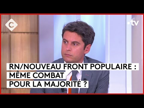 Macron : le résultat du 2nd tour « ne sera la faute de personne » - C à Vous - 24/06/2024