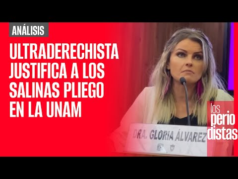 Gloria Álvarez justifica a los Salinas Pliego: “Si se roban impuestos, no los paguen”