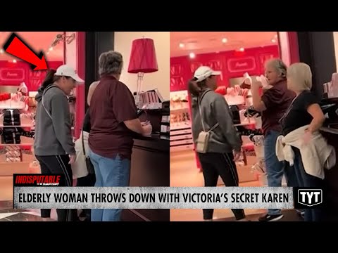 WATCH: Victoria's Secret Bully Gets CHECKED By Elderly Customer