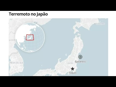 TERREMOTO DE MAGNITUDE 7,3 GRAUS ATINGE O JAPÃO E GERA ALERTA DE TSUNAMI!