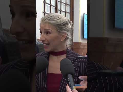 Yolanda Díaz critica que Ayuso entregue una medalla a Milei