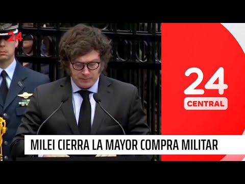 Milei cierra la mayor compra militar de Argentina en 50 años