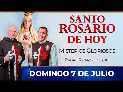 Santo Rosario de Hoy | Domingo 7 de Julio - Misterios Gloriosos #rosariodehoy