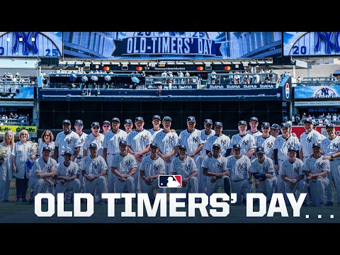 FULL CEREMONY: Yankees honor 2000 World Series-winning team in 2025 Old-Timers Day!