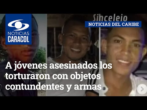 A jóvenes asesinados en Chochó los torturaron con objetos contundentes y armas blancas: Fiscalía