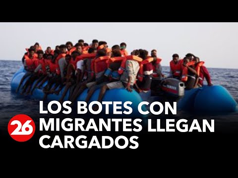 Los botes con migrantes llegan cada vez más cargados a Europa | #26Global