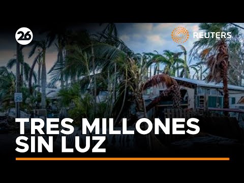 Huracán Milton deja cuatro muertos y más de tres millones sin luz en Florida | #Reuters