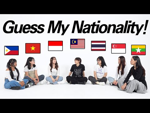 7 Southeast Asian Guessing Each other's Nationality!!