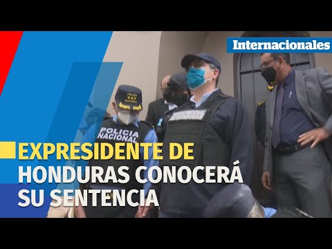 Expectativa por la sentencia al ex presidente de Honduras