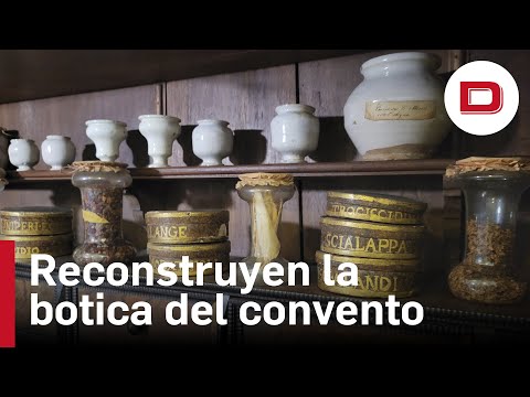 Reconstruyen la botica del convento de Santa Cecilia en los Museos Vaticanos