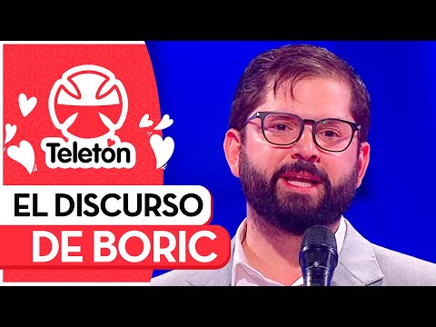 LA DIVERSIDAD DE CHILE: Así fue el discurso del Presidente Boric en Teletón Chile 2022