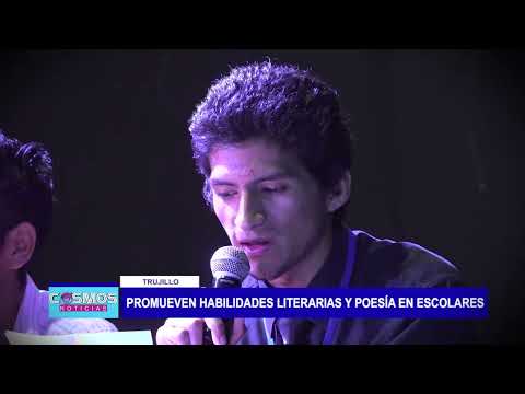 Trujillo: Promueven habilidades literarias y poesía en escolares