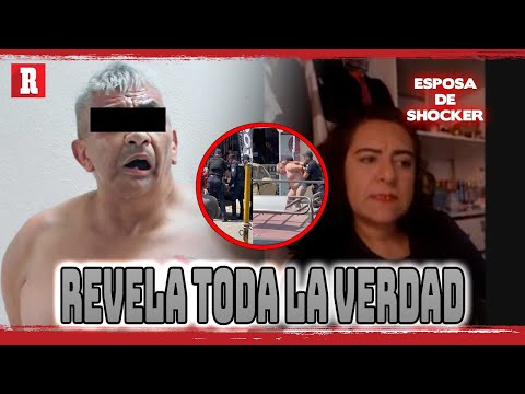 Esposa de Shocker reveló que el luchador sufre DELIRIO DE PERSECUCIÓN y se quiere QUITAR  la VIDA