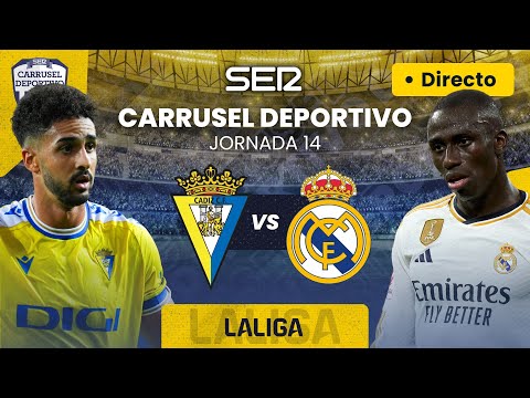 ? CÁDIZ CF vs REAL MADRID | EN DIRECTO #LaLiga 23/24 - Jornada 14