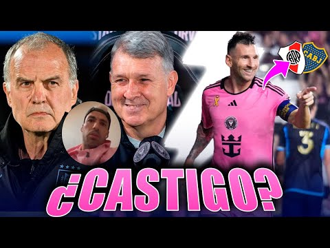 ¿CASTIGA MARTINO A SUÁREZ POR BIELSA? + MESSI AL MUNDIAL DE CLUBES