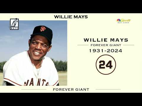 Willie Mays honored in Celebration of Life ceremony