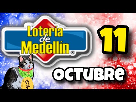 Resultado LOTERIA DE MEDELLIN Viernes 11 de Octubre de 2024