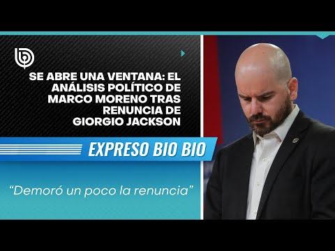 Se abre una ventana: El análisis político de Marco Moreno tras renuncia de Giorgio Jackson