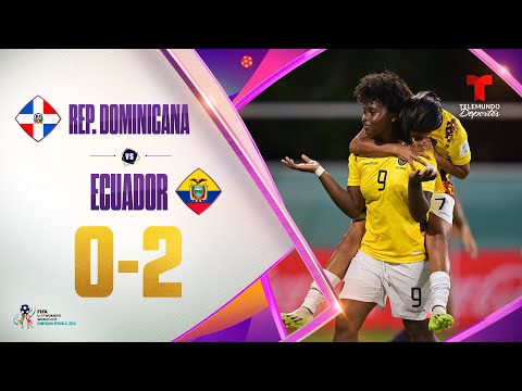 Highlights & Goals: República Dominicana vs Ecuador 0-2 | FIFA Mundial Sub-17 | Telemundo Deportes