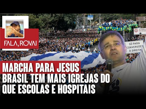 Marcha para Jesus: Quantas igrejas evangélicas tem no Brasil? São mais do que escolas e hospitais