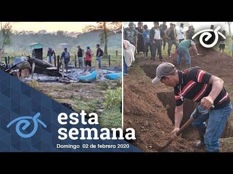 ? #EstaSemana | Los crímenes en Bosawás y la recesión económica para Nicaragua en 2020