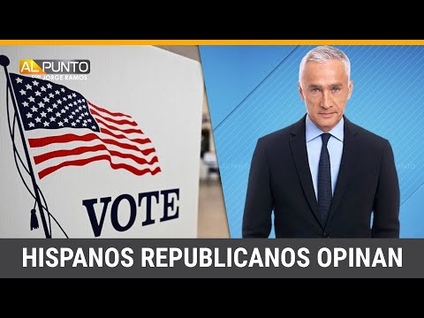 ¿Cómo ven los votantes hispanos las elecciones presidenciales? Cuatro activistas republicanos opinan