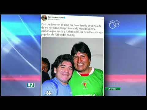 Reacciones por la muerte de Maradona en Argentina