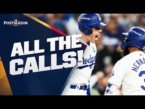 ALL CALLS from the Dodgers BACK-TO-BACK home runs in Game 2 of the World Series!