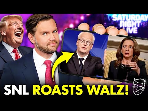 SNL Roasts DRUNK Kamala, ‘Idiot’ Tim Walz DISASTER Debate with Hysterical Sketch | SNL Funny Again?