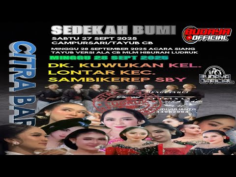🛑Live Prat 2  Ludruk Citra Baru Dk Kuwukan Kel Lontar Kec Sambikerep Surabaya
