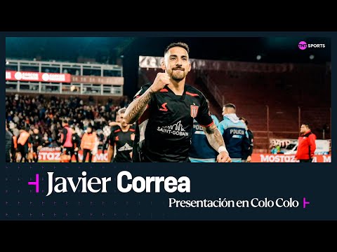 EN VIVO | Javier Correa: presentación oficial en Colo Colo