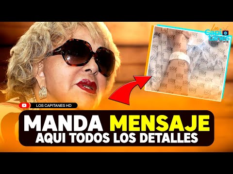 Silvia Pinal MANDA MENSAJE a sus SEGUIDORES desde el hospital: VIDEO