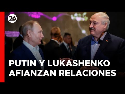 RUSIA | Putin y Lukashenko refuerzan sus relaciones tras la reunión con cosmonautas